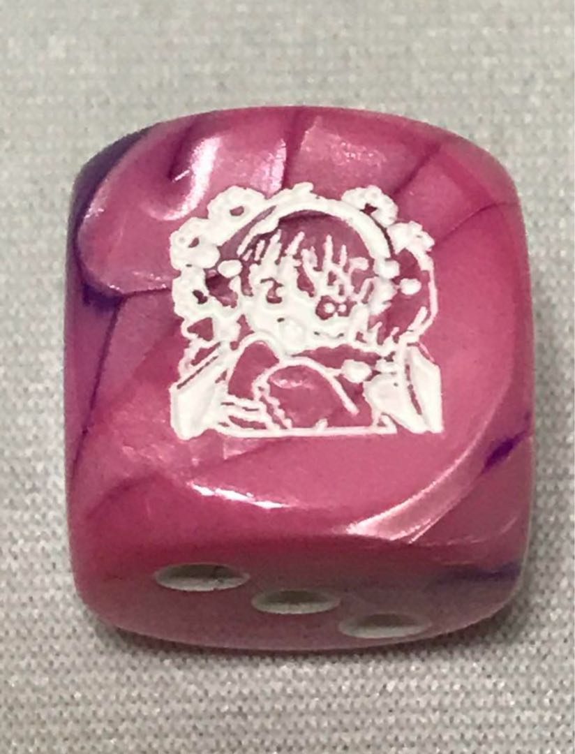 [EVENDO Limited] Niji-sanji Debitchi Dice 6-sided Dice Pink