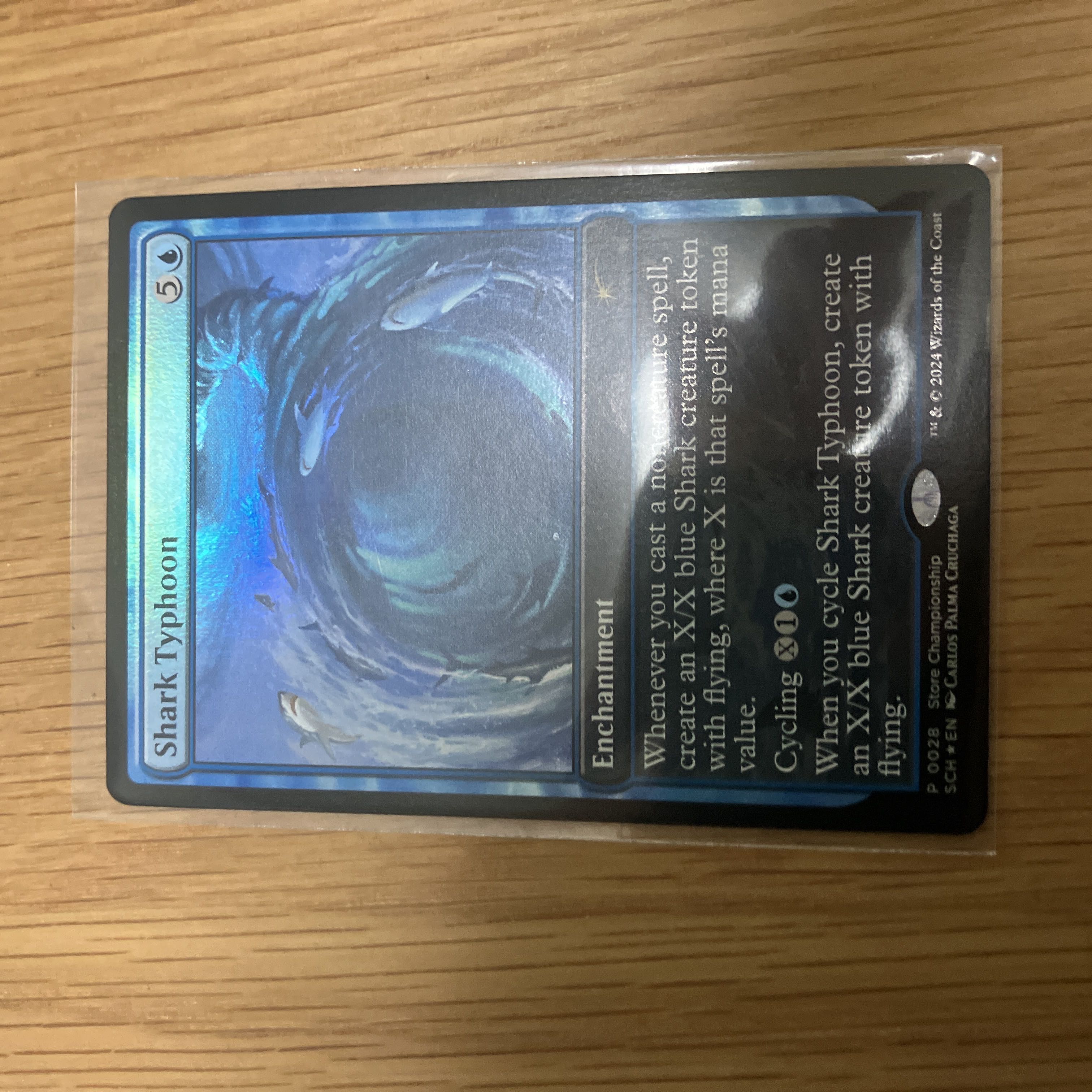 サメ台風　foil 1枚