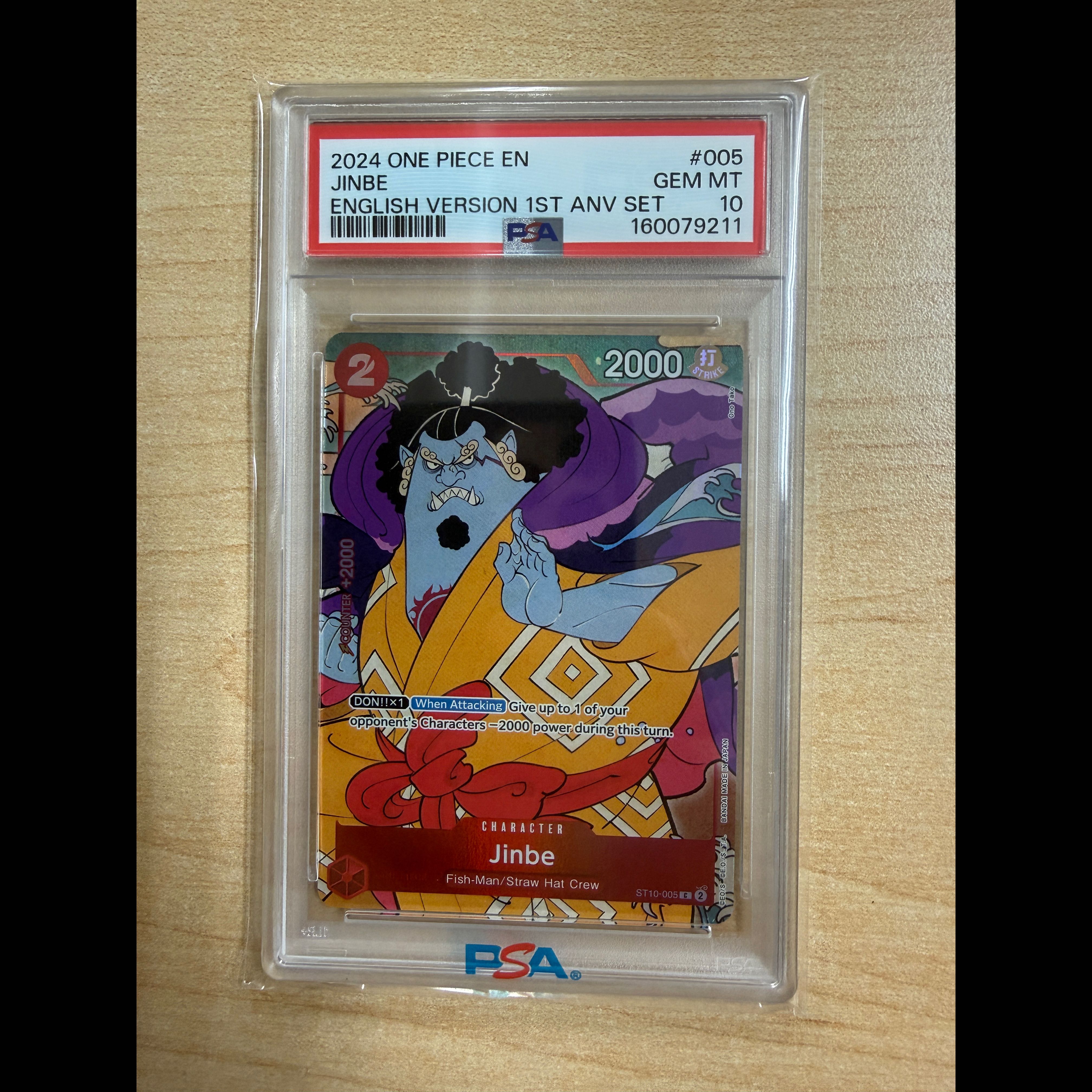 [PSA10] Jinbe 1st Anniversary Set (English Version) C ST10-005 1枚