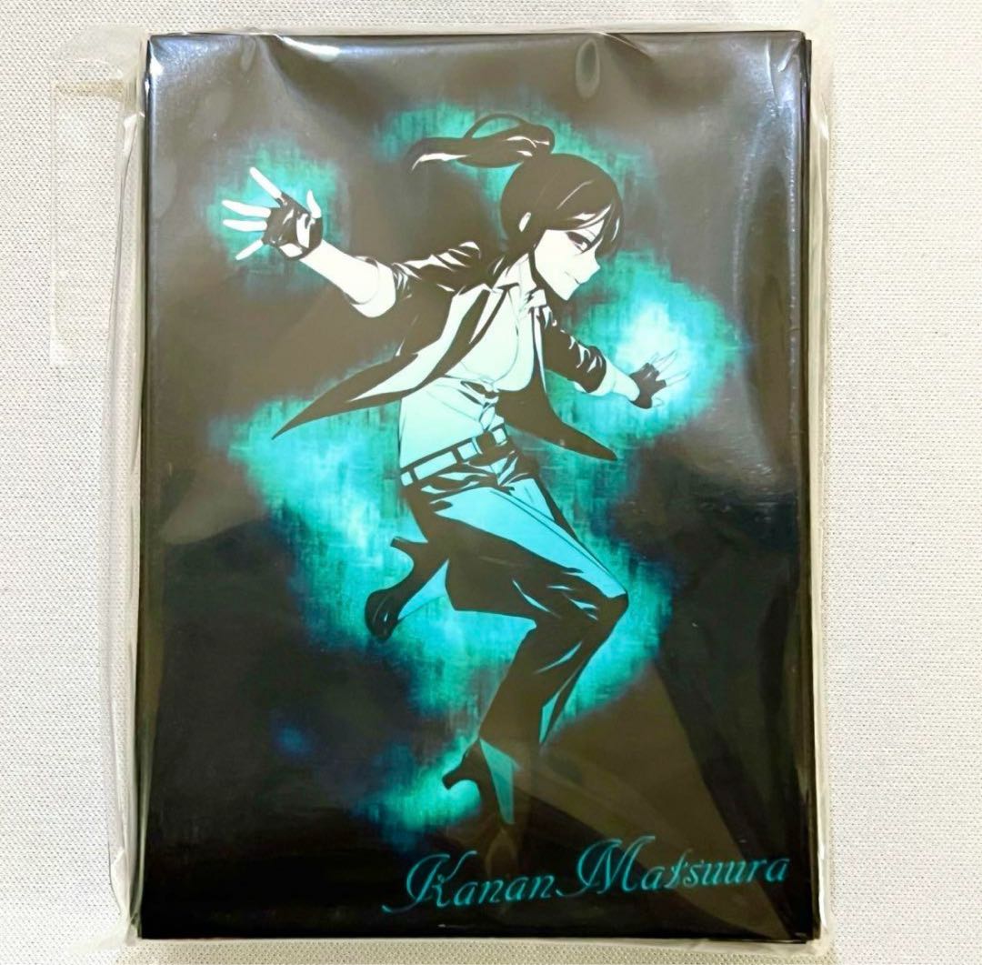 Love Live Kanan Matsuura Black Aqours Frontier Game Sleeve