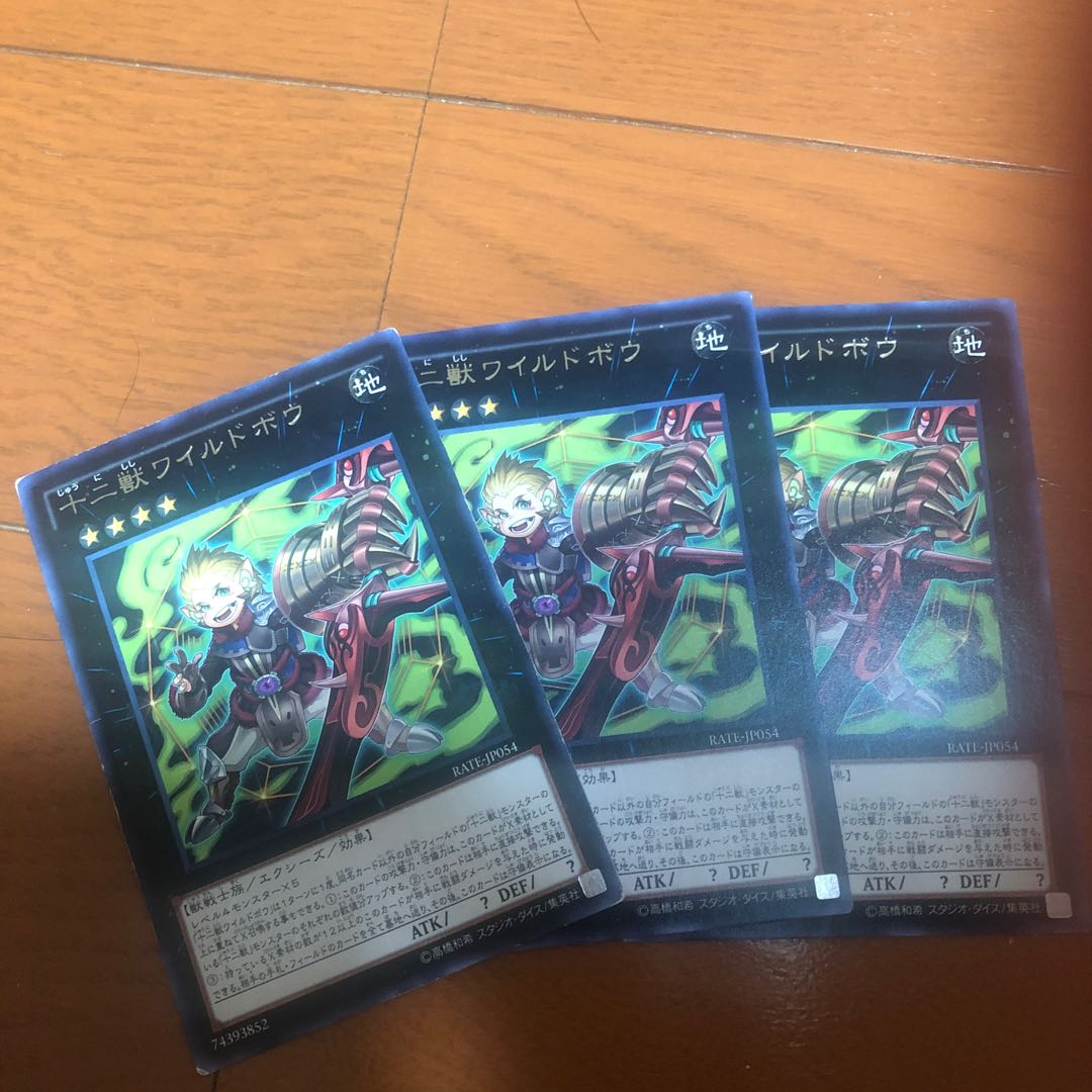 訳あり品 十二獣ワイルドボウ レア JP054 1枚