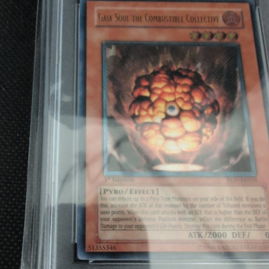[PSA10] Explosive Fire Aggregate: Gaia Soul Relief (Old Asian Edition) Ultimate Rare RDS-AE028 1枚