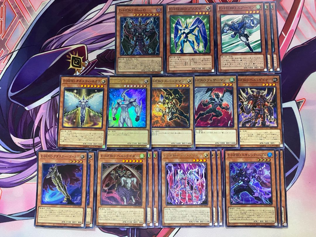 遊戯王E-HERO デッキイービルヒーロー新規入りメイン40EX15