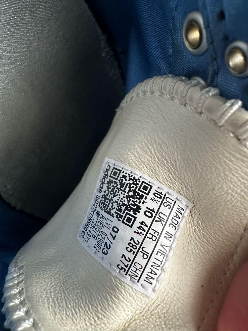 "他出品中" ウェールズ・ボナー × アディダス サンバ ナイロン ロー "ダークブラウン"ダークブラウン/クリームホワイト 28.5cm