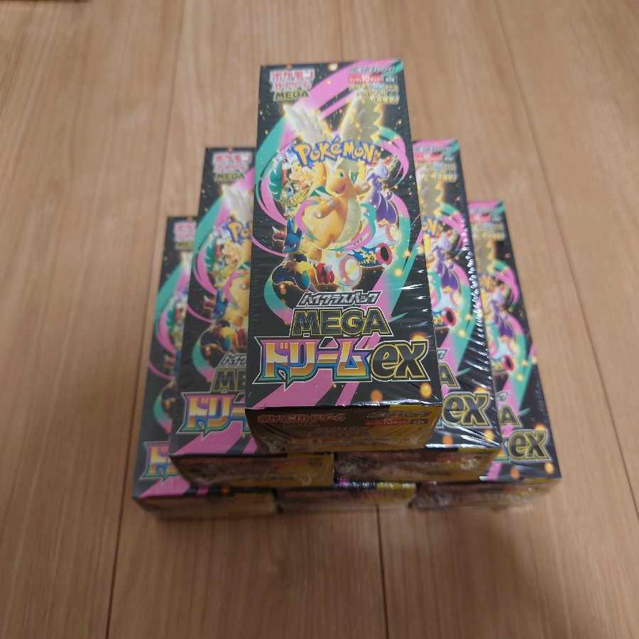 ハイクラスパック MEGAドリームex 未開封BOX 6BOX (New) （864262270 