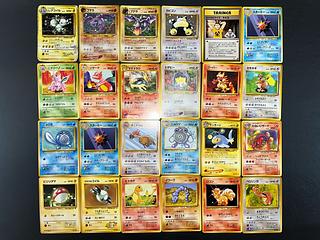 【状態】C ポケカ　旧裏　まとめ売り　91枚　B-135 1枚