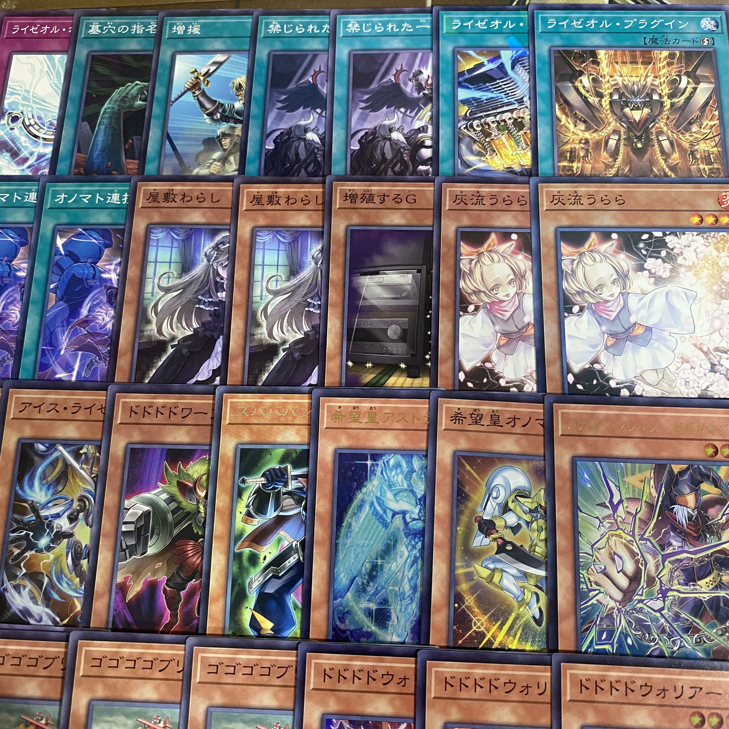 Riseol Deck [Yu-Gi-Oh Full Scale Construction No.39 Messenger of Light Hope Emperor Hope Number F0: Utopic Future Zeal Riseol Dead Nader]. 1枚