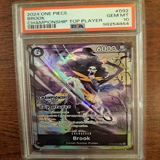 ブルック チャンピオンシップ 2024　TopPlayer プロモ PSA10 1枚