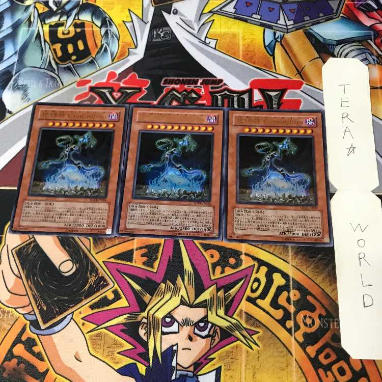 地縛神 Ccarayhua SOVR 2 ウルトラ 効果 3枚セット てら 3枚