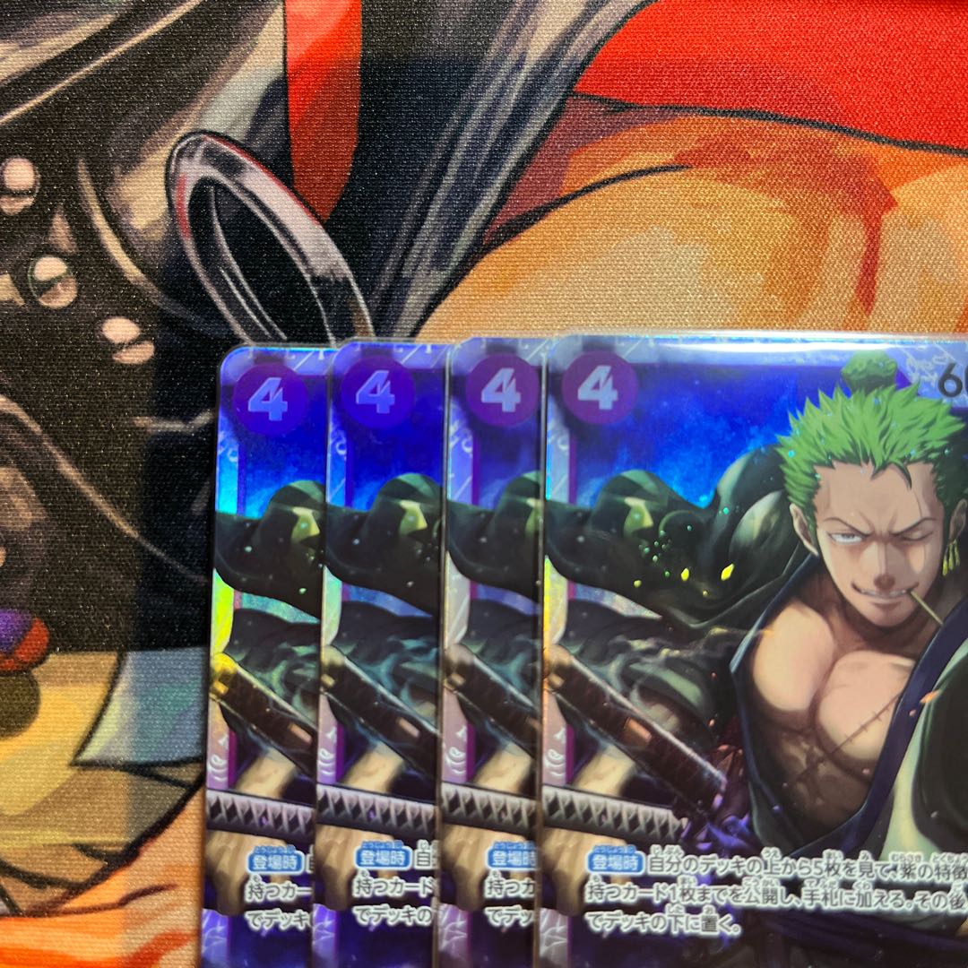 4枚セット ゾロ十郎 SR ST18-004 1枚