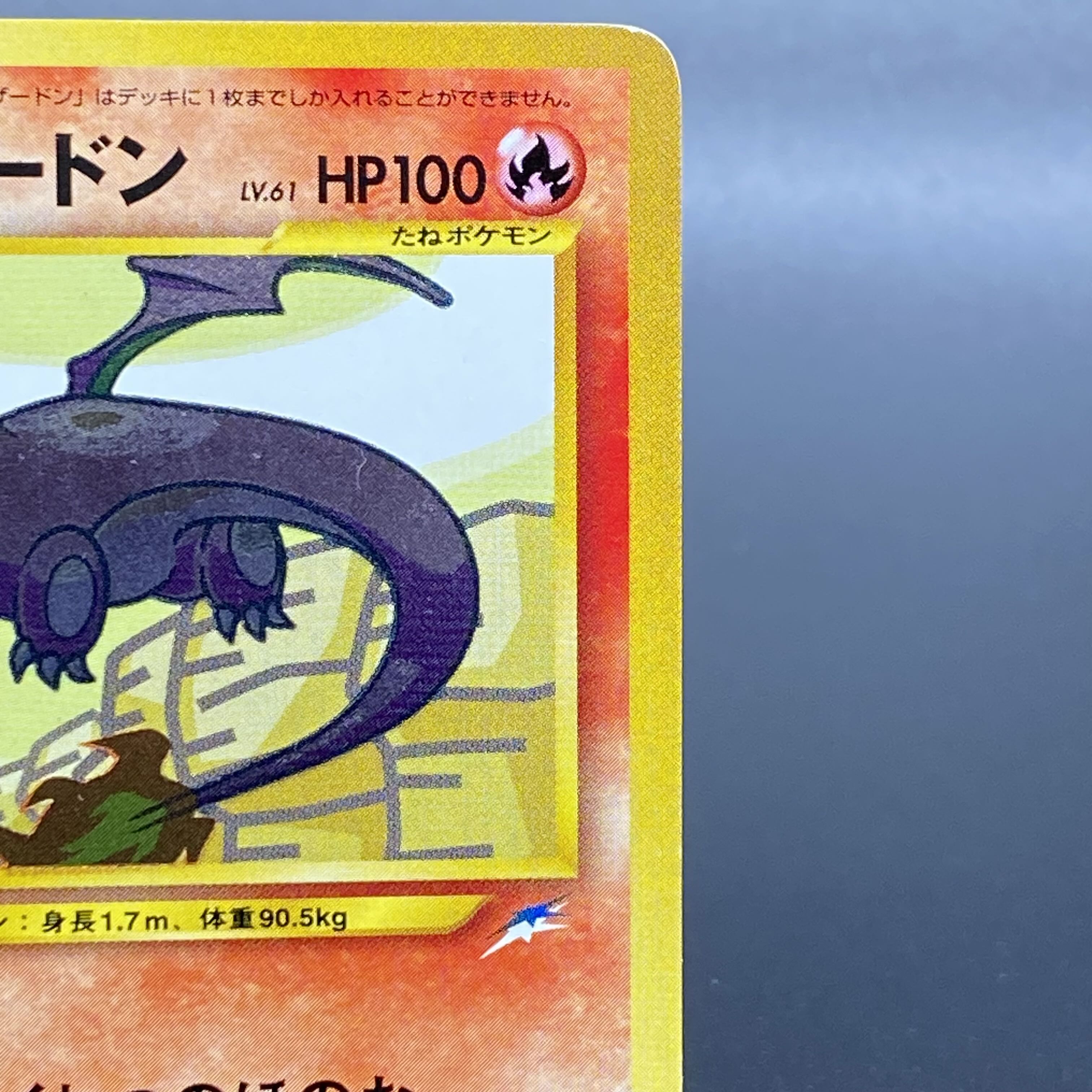 Hikaru Charizard Kira Old Back ★★★★