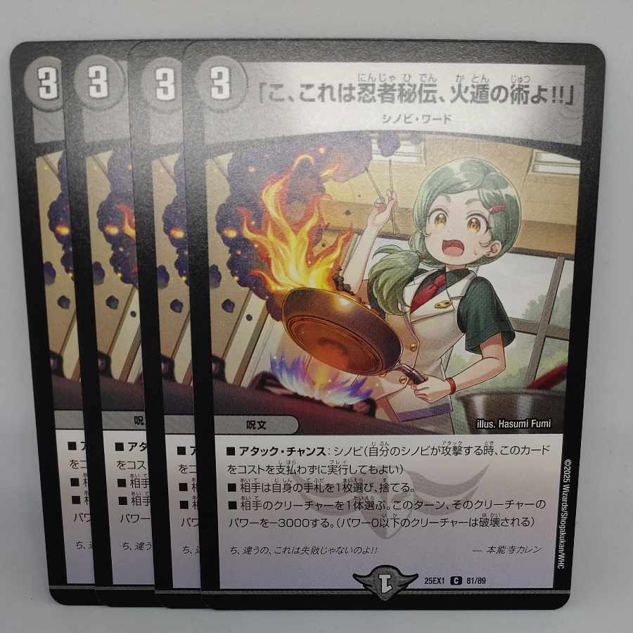 This is the secret ninja technique, the Fire Fugue! C 81/89