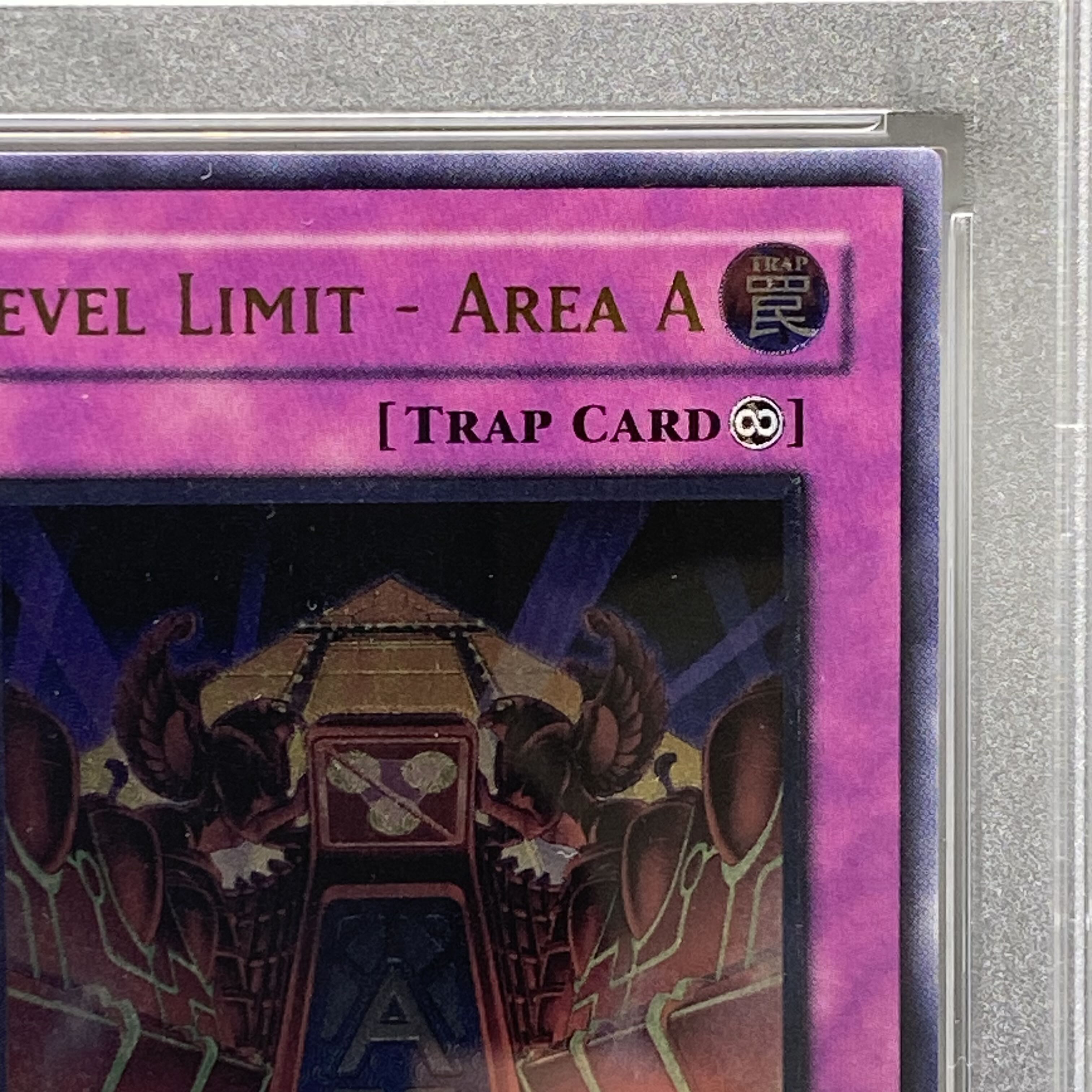 遊戯王 - 【PSA9】レベル制限A地区 レリーフ 旧アジア版 アルティメットレア EEN-AE060 PSA9】レベル制限A地区 レリーフ 旧アジア版 アルティメットレア