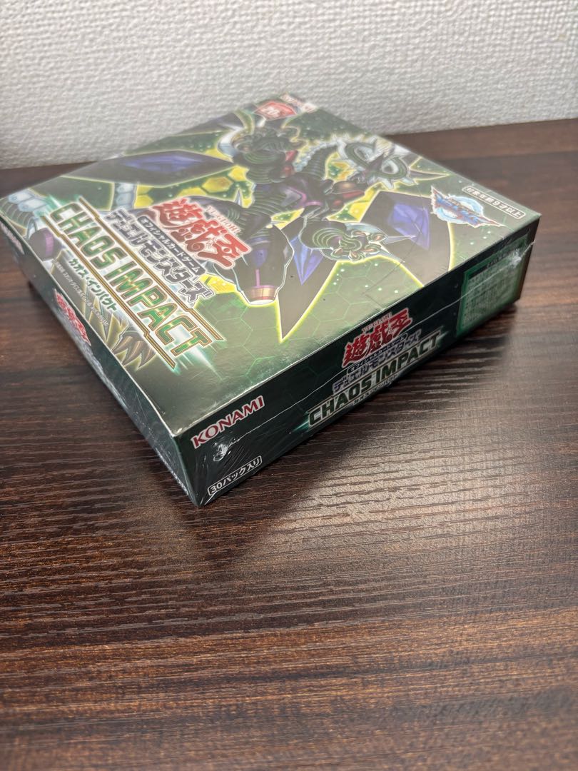 遊戯王 カオス・インパクト シュリンク付き 未開封BOX アジア版