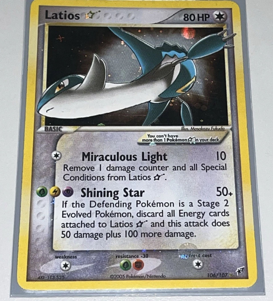 ポケモンカード ラティオス ゴールドスター 英語版 Pokemon Card