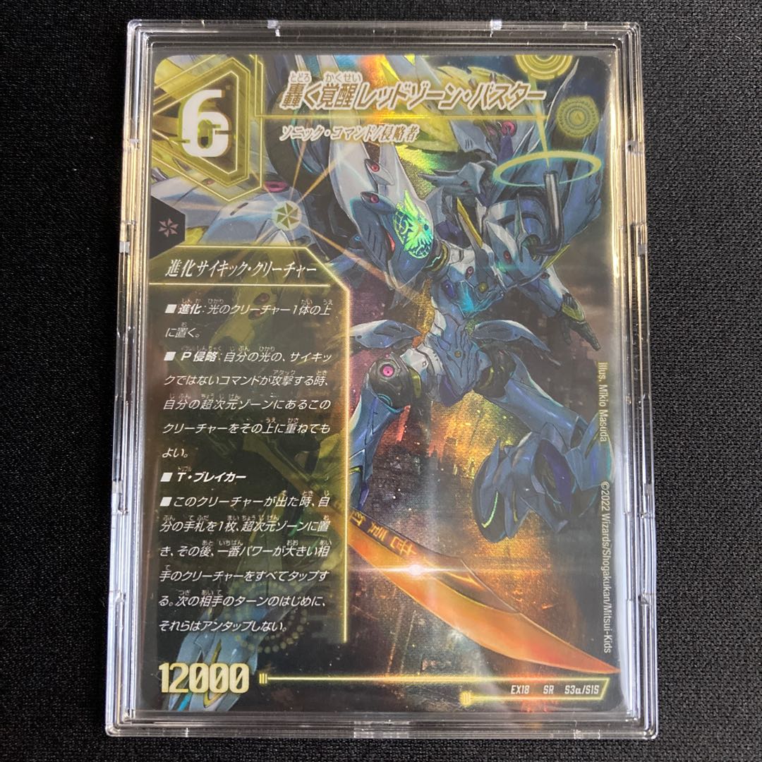 轟く覚醒 レッドゾーン・バスター｜蒼き覚醒 ドギラゴンX SR S3a/S15｜S3b/S15 1枚