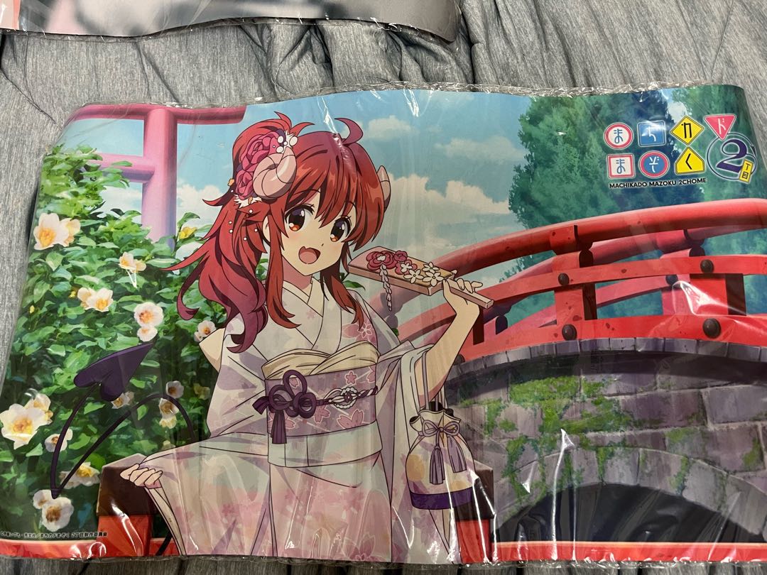 Machikado Mazoku Rubber Mat Yuko Yoshida Play Mat