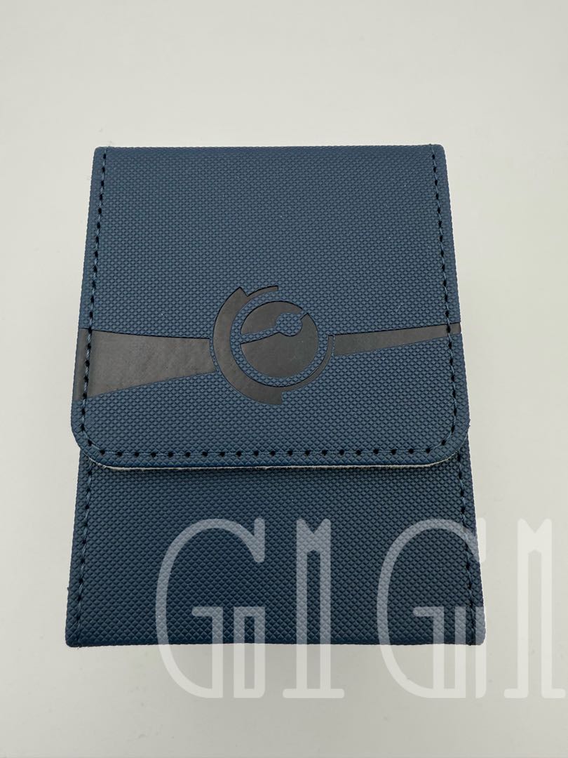 「G1G1」コレクター向け 高級トレカデッキケース（ストレージボックス、デッキホルダー）ブルー 1枚