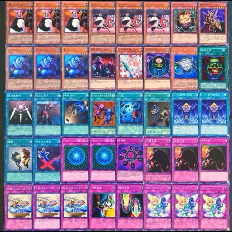 遊戯王【０５環境！！】パンダバーンデッキ４０枚 1枚