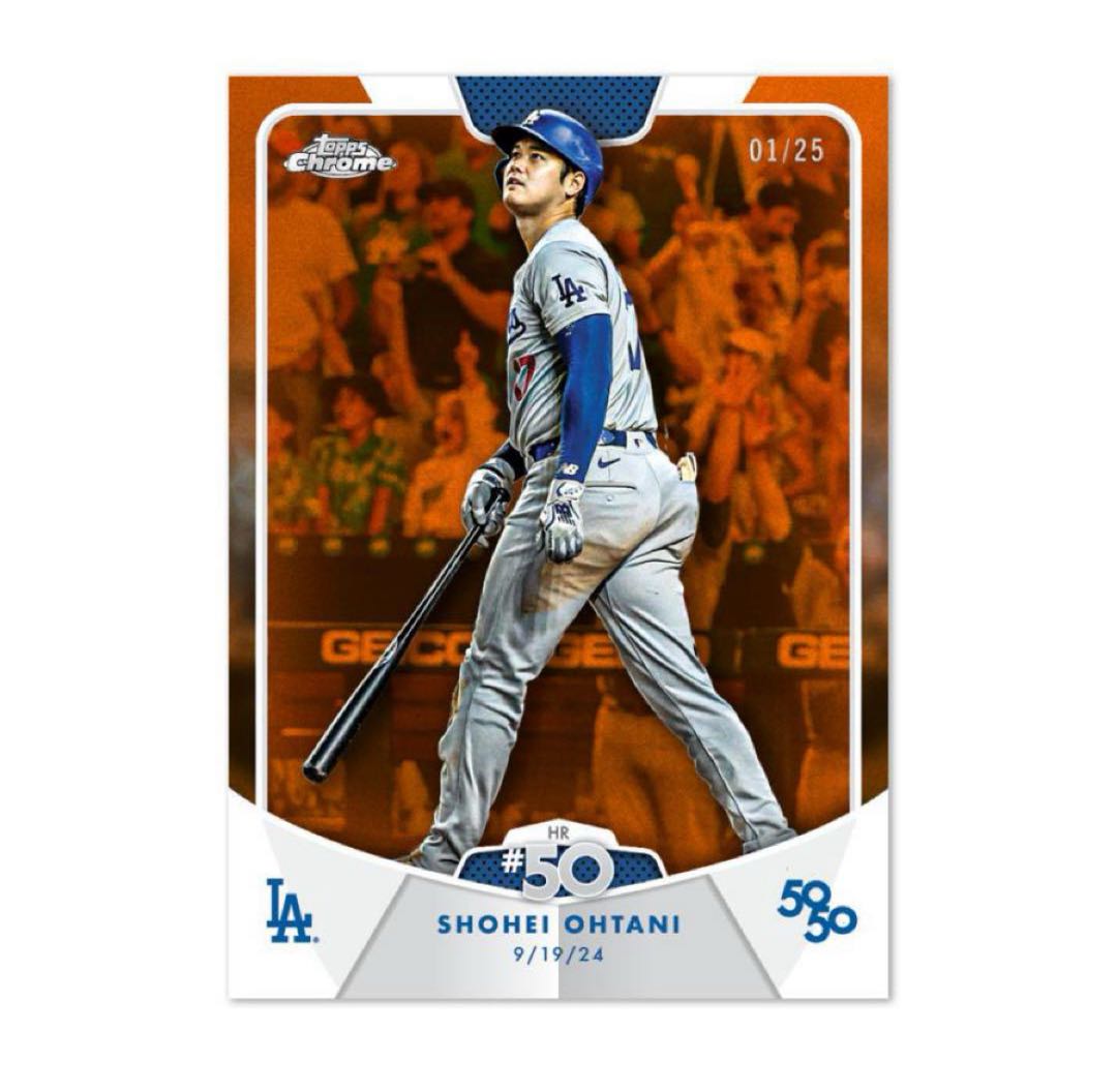 2024 Topps 50/50 大谷翔平– 10pack 1box