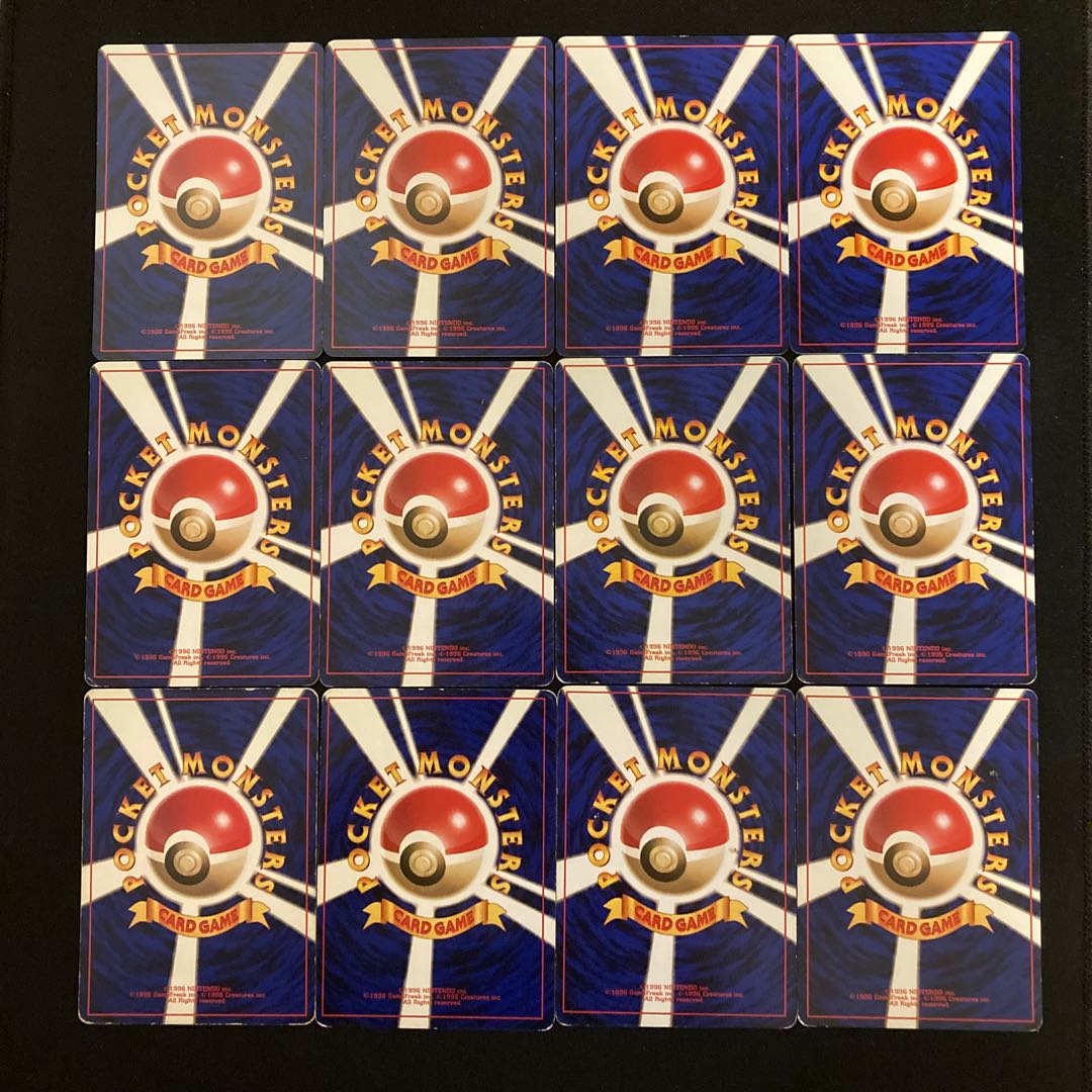 i239 LightningEnergy (Old Back Design) 12-Card Set Pokémon TreTre 12枚