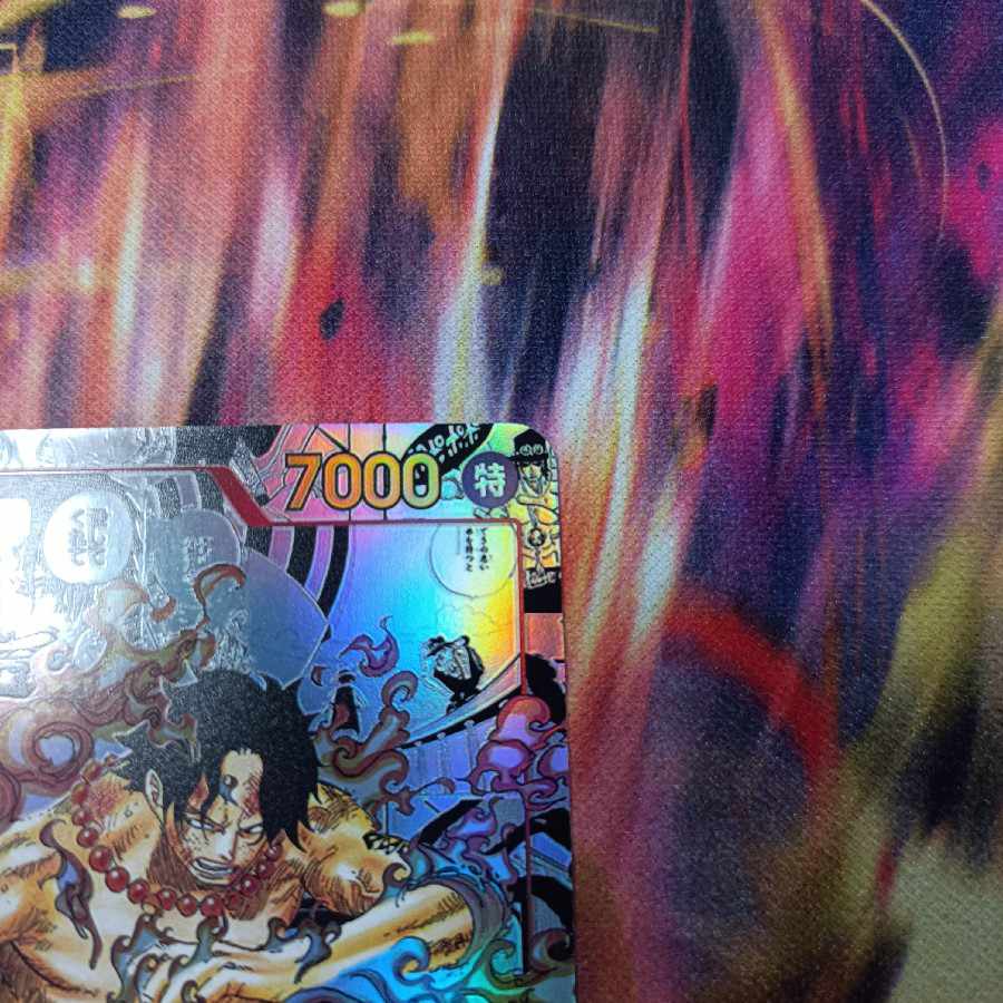 ポートガス・D・エース(パラレル)(スーパーパラレル)(コミックパラレル・コミパラ・漫画背景) P-SR OP02-013