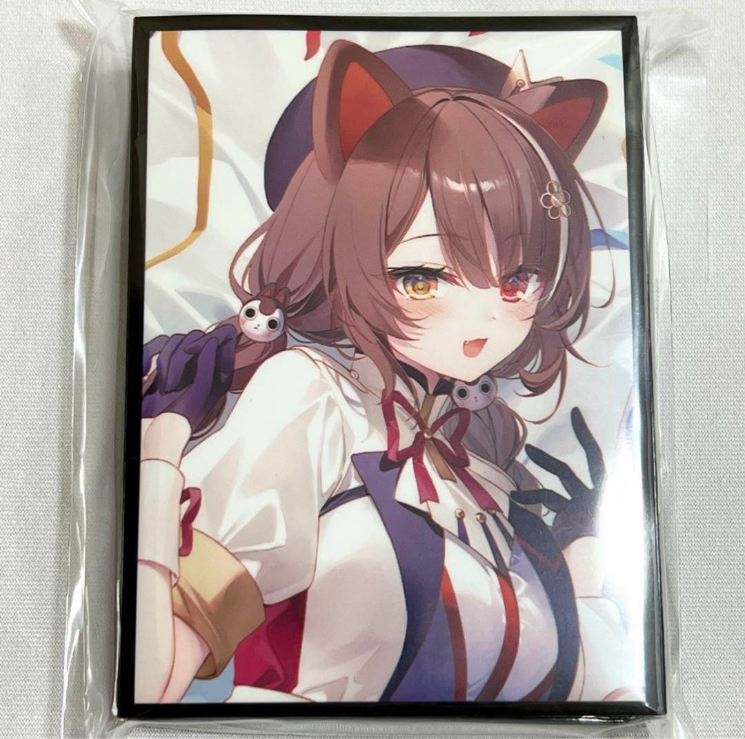 にじさんじ 戌亥とこ 白詰草 カードスリーブ デッキシールドの にじさんじ 戌亥とこ 白詰草 カードスリーブ デッキシールドの
