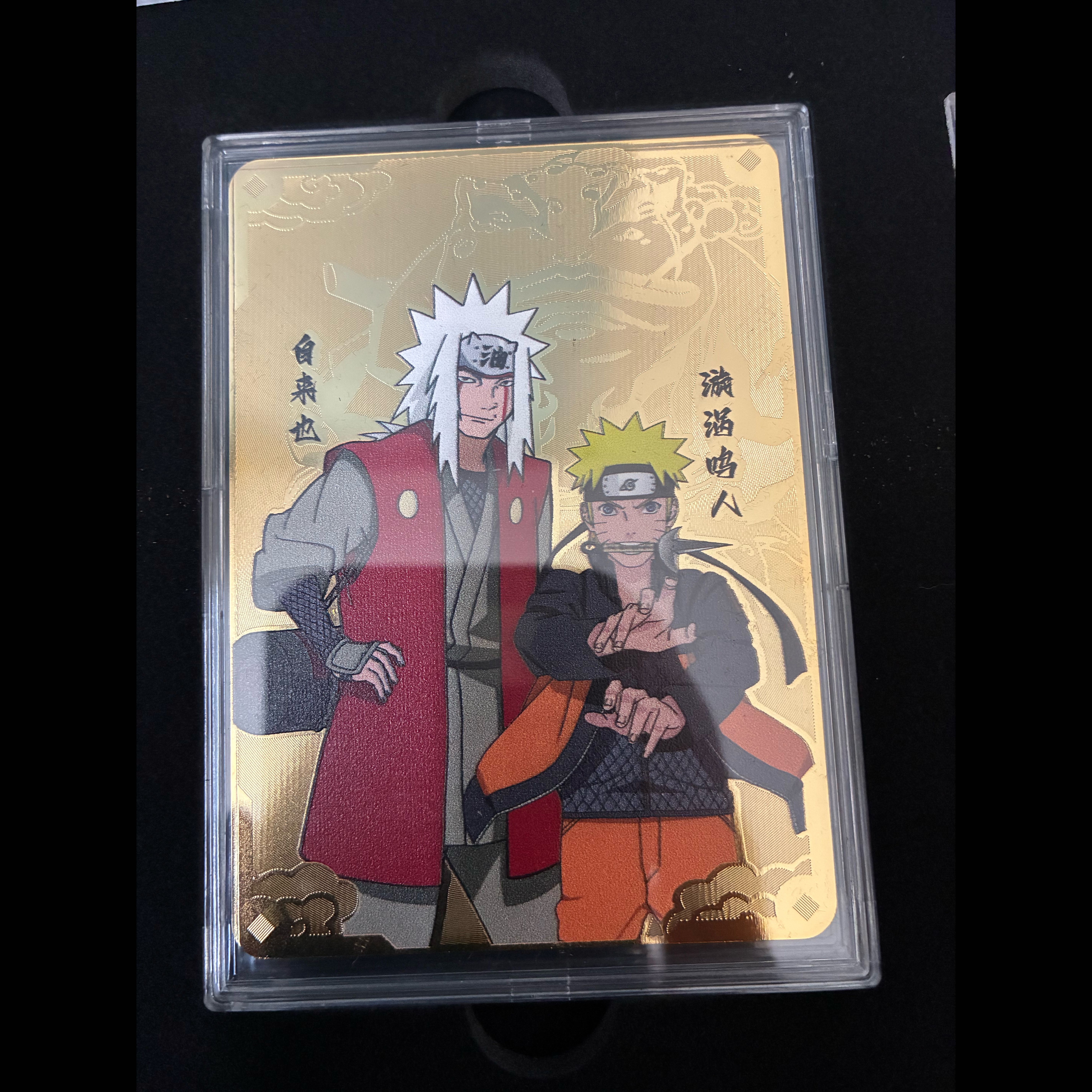 NARUTO 20周年記念 貴金属仕様カード　ジライヤ　ナルト　新品未使用 1枚