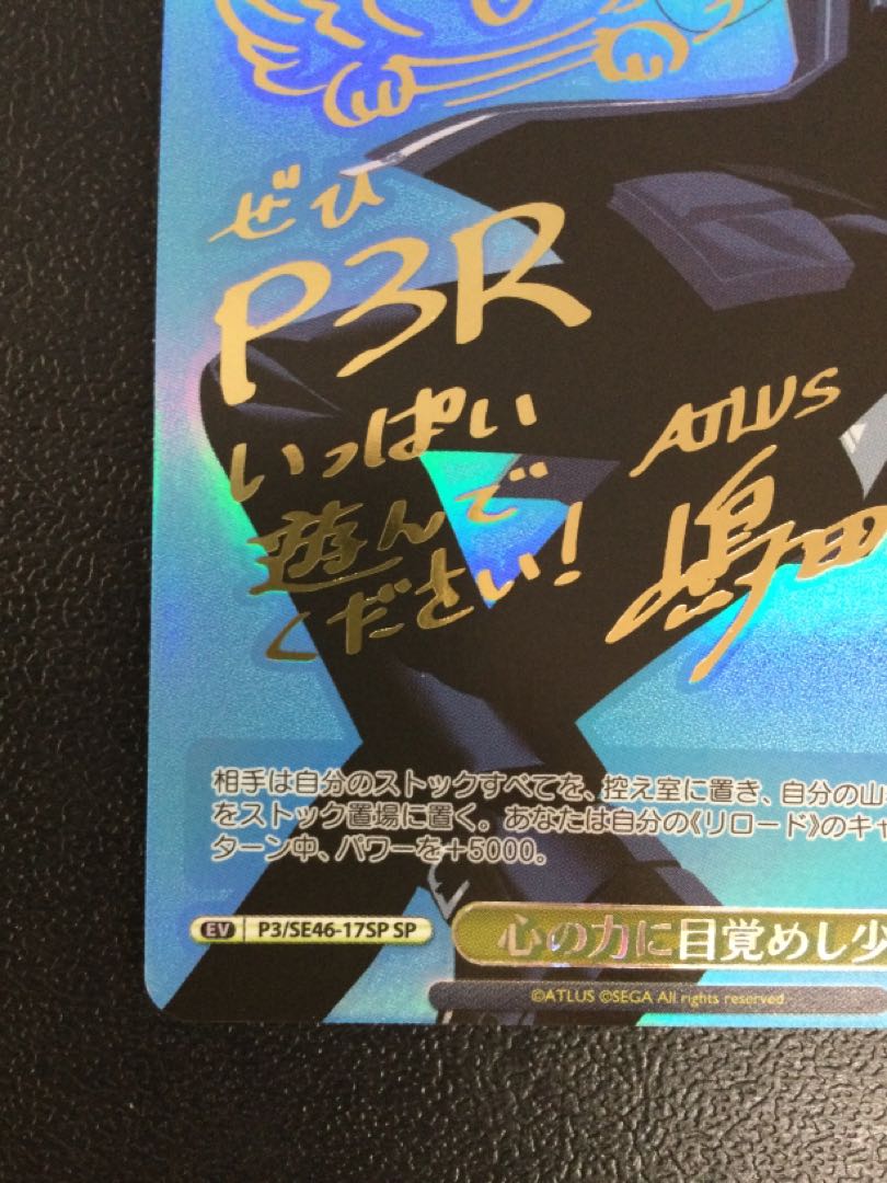 ① 心の力に目覚めし少年(サイン入り) SP P3/SE46-17SP
