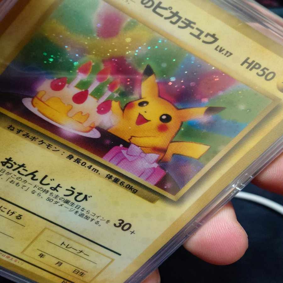 Pikachu on Pikachu's birthdayLife day Pikachu