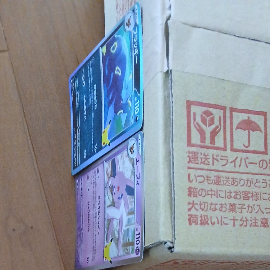 エーフィ·ブラッキィー 2枚