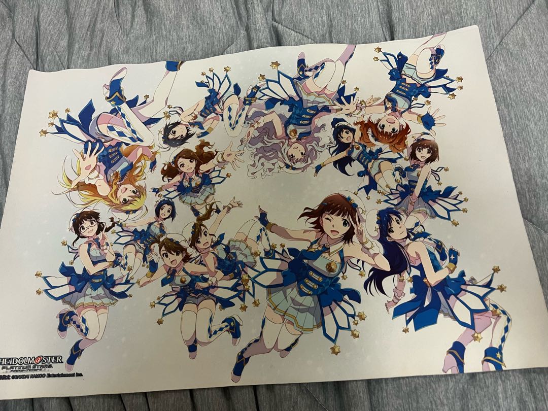 THE IDOLM@STER PLATINUM STARS Playmat 765 Pro