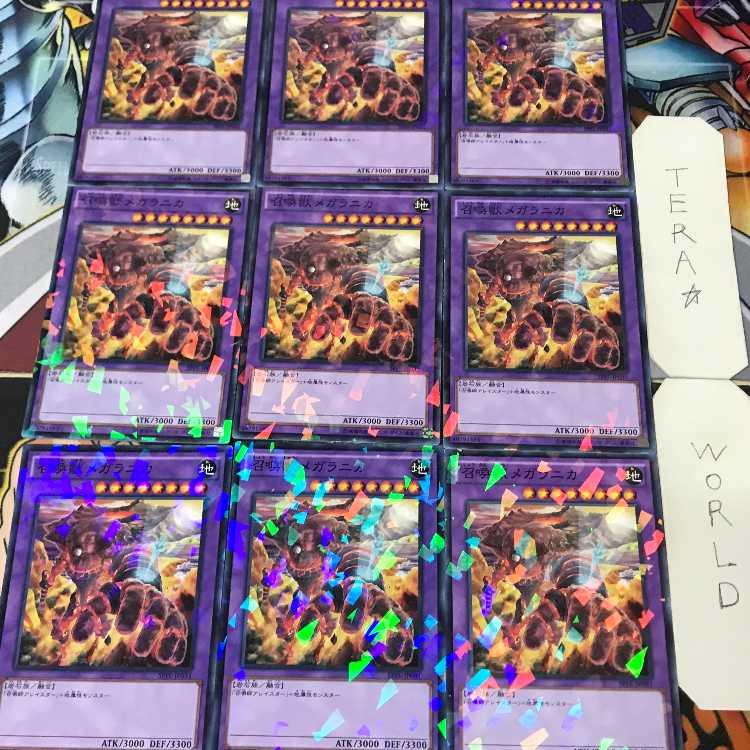 1 Normal Parallel Polymerization Set of 9 Tera 9枚