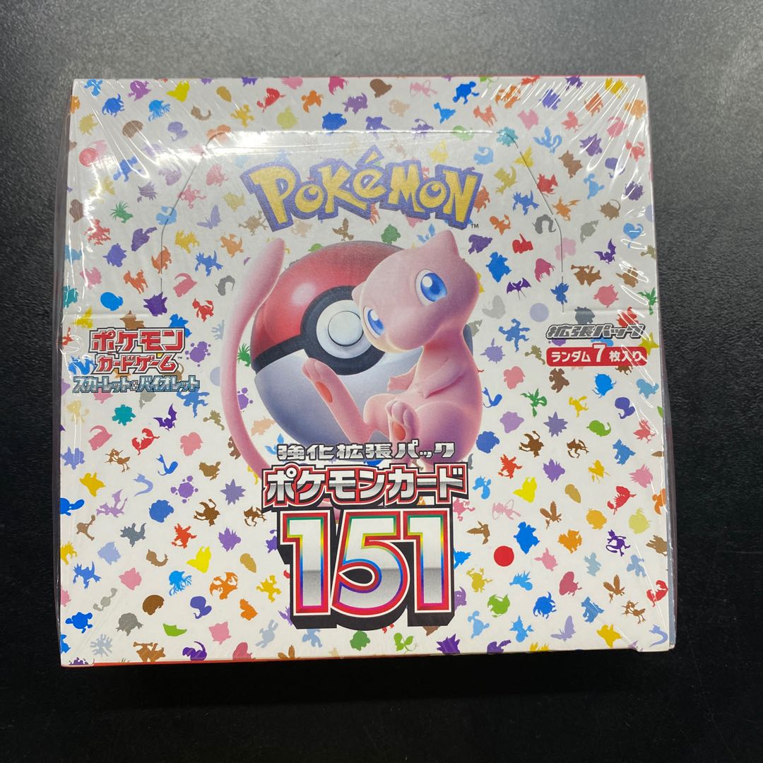 強化拡張パック「ポケモンカード151（イチゴーイチ）」 未開封BOX  1BOX