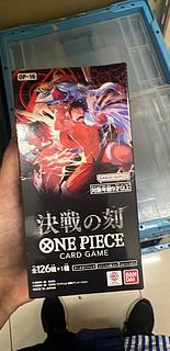 One Piece Card Game: Decisive Battle Time [OP-16] 1 Box no tape cut