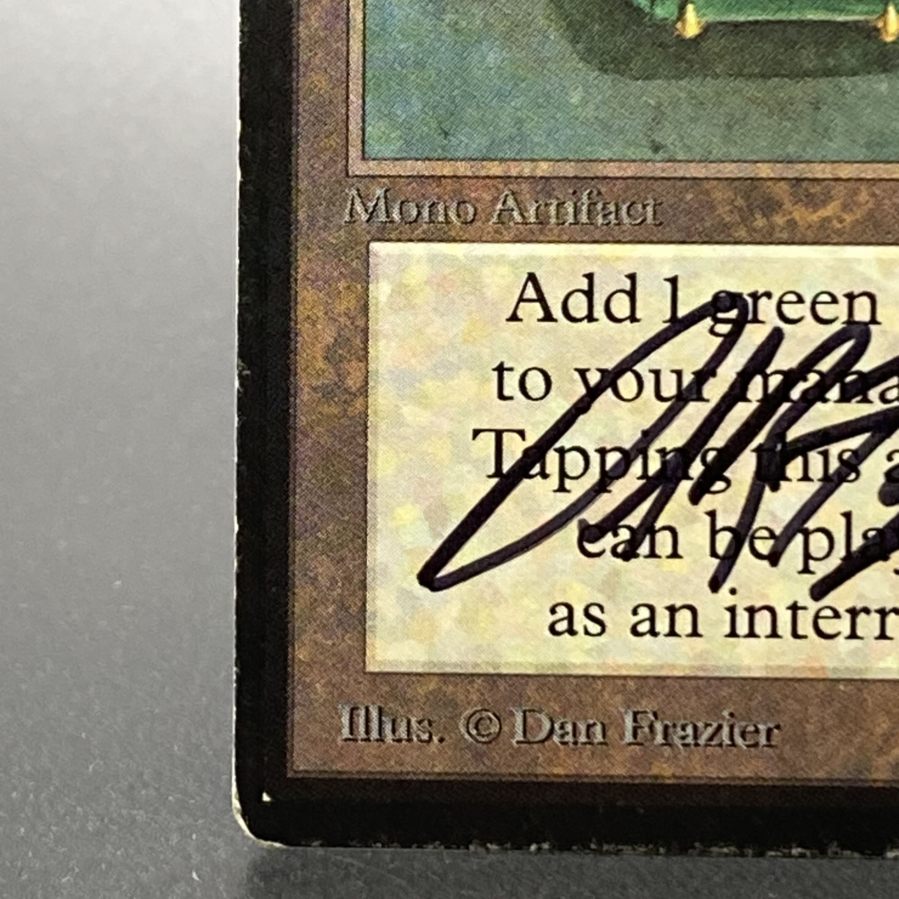 Mox Emerald rare beta signed