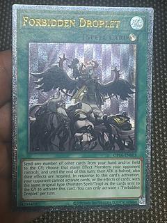 Yu-Gi-Oh Forbidden Droplet English (North America) Relief OTS Backside Penetrating Strong Individual 1枚