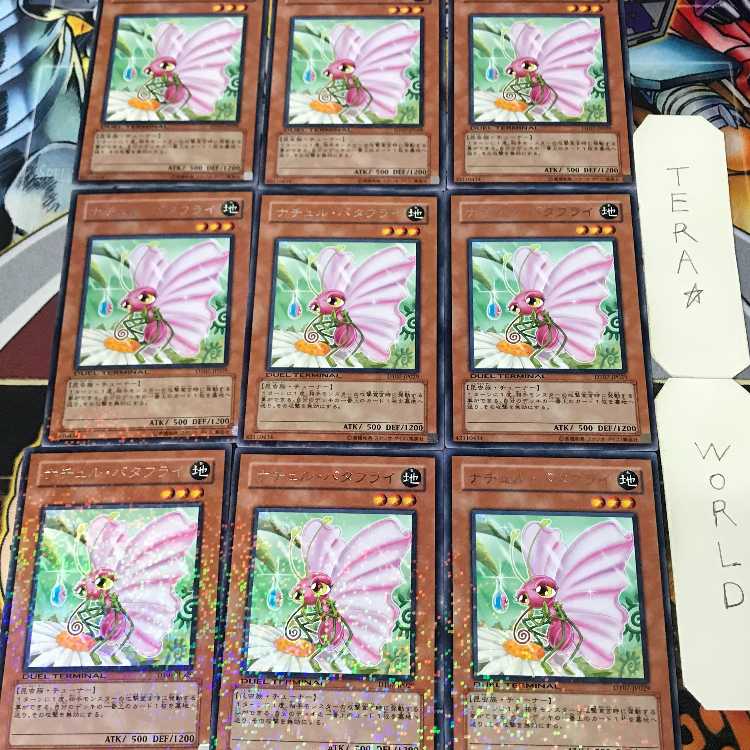 Naturia Butterfly DT07 1 Duel Terminal Effect 9-card set Tera 9枚