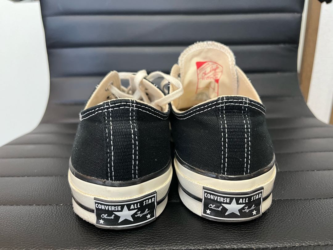 中古美品 コンバース チャックテイラー CT70 OX 26.0 黒 中古美品 コンバース チャックテイラー CT70 OX 26.0 黒