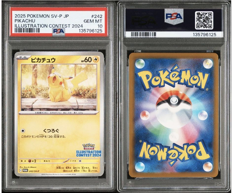 ピカチュウ [SV-P 242](プロモカードパック「イラストレーションコンテスト 2024 受賞作品プロモカード化記念キャンペーン」) 6枚