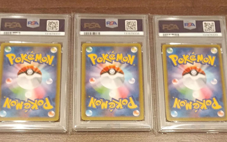25th Gosanke PSA10 Charizard, Venusaur, Blastoise 1枚