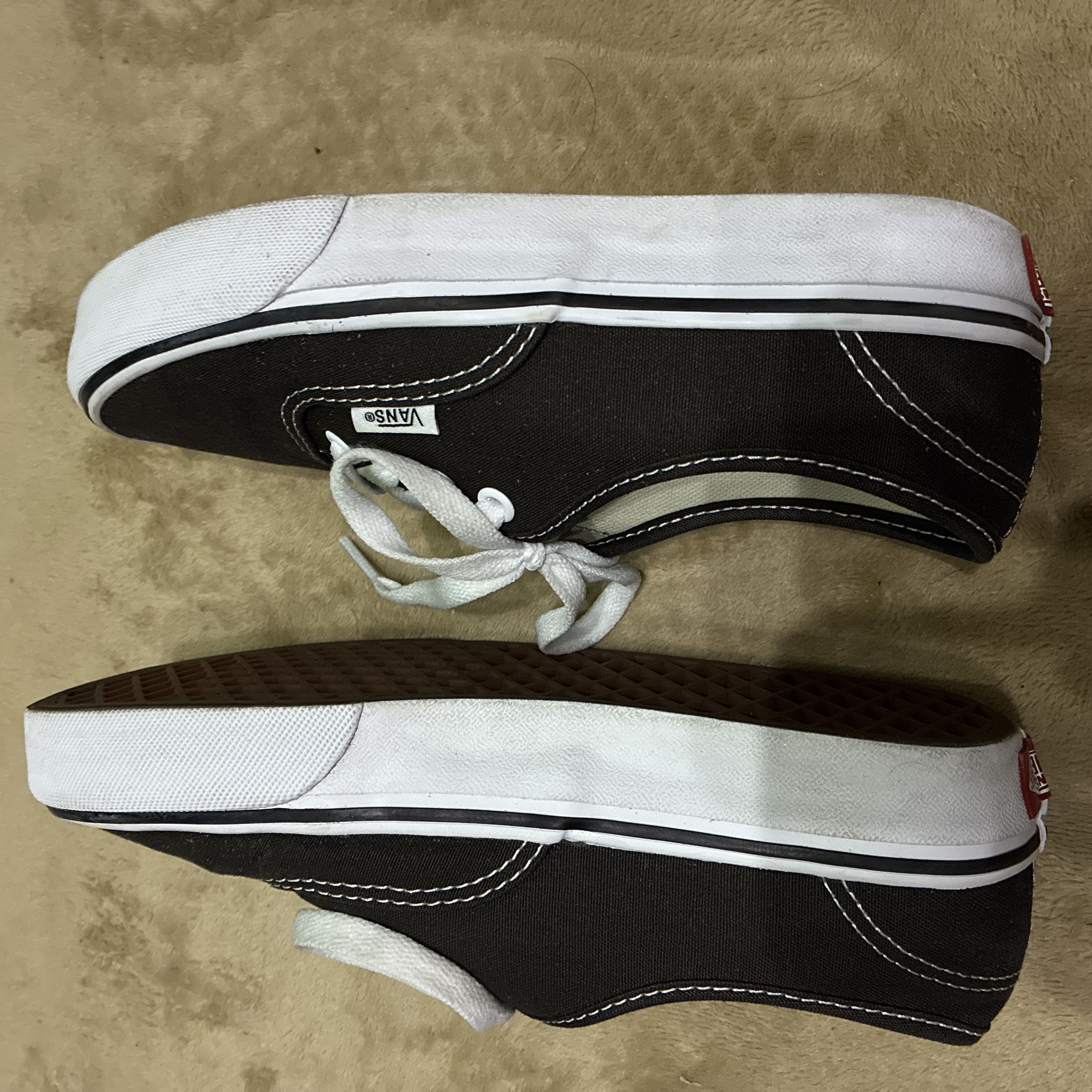 VANS Authentic Brown Sneakers, 22.5 cm 22.5cm