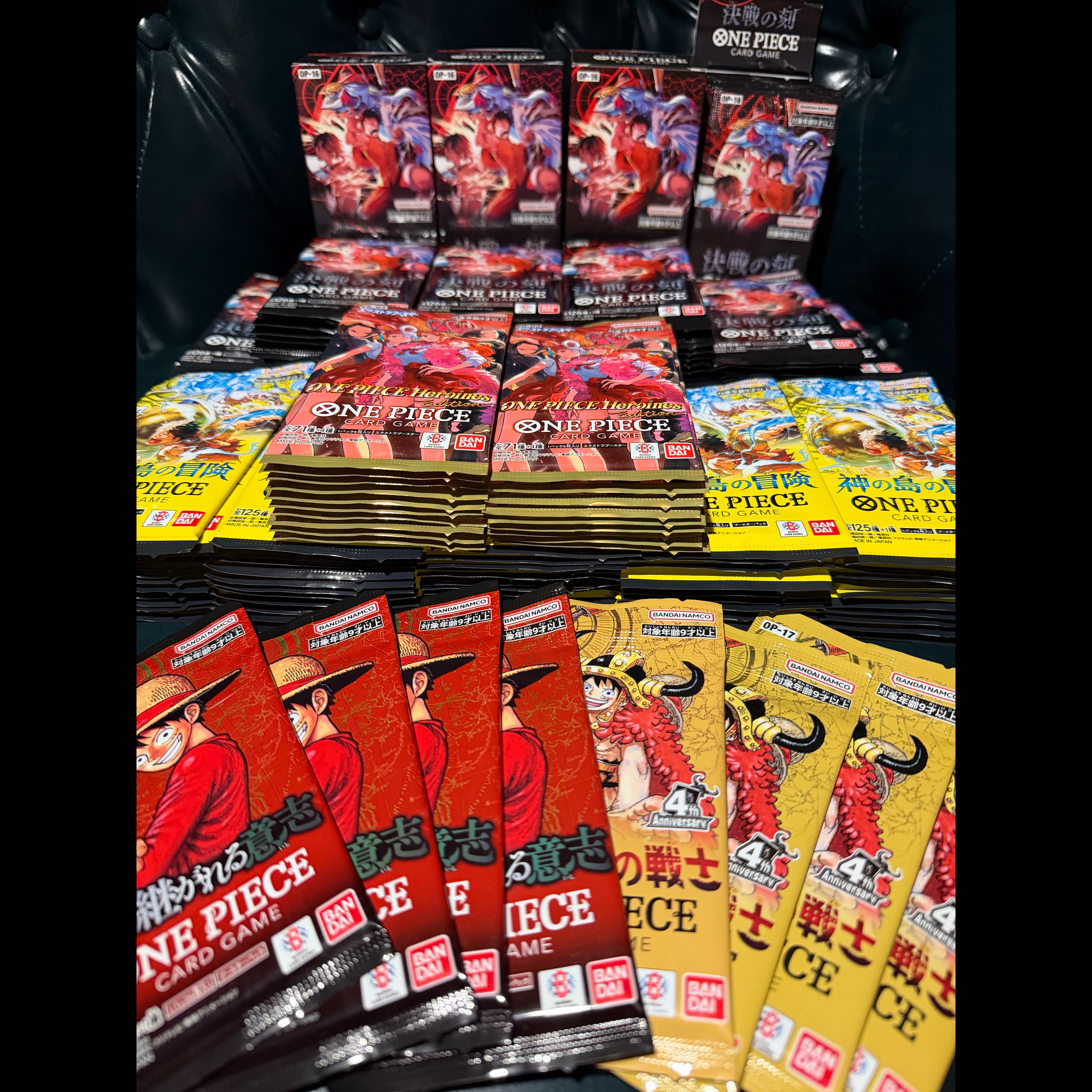 One Piece Cards: The Will That Is Passed Down, The World's Strongest Warrior, Adventures on God's Island, The Moment of the Decisive Battle, Heroines Edition—Bulk Sale 1枚