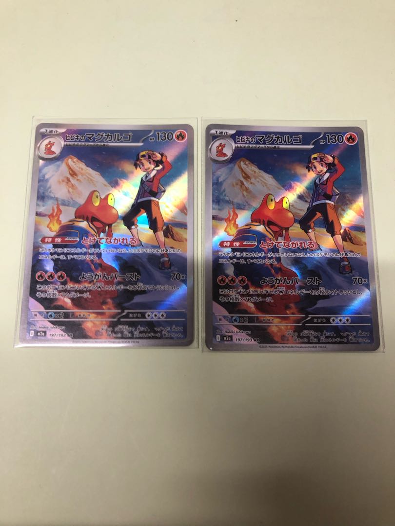 Hibiki's Magcargo AR 197/193 2枚