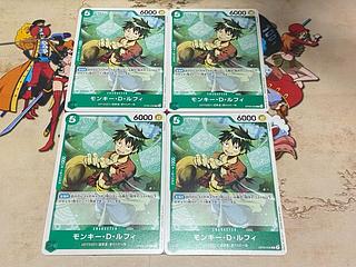 O-430 モンキー・D・ルフィ C OP09-036 4枚