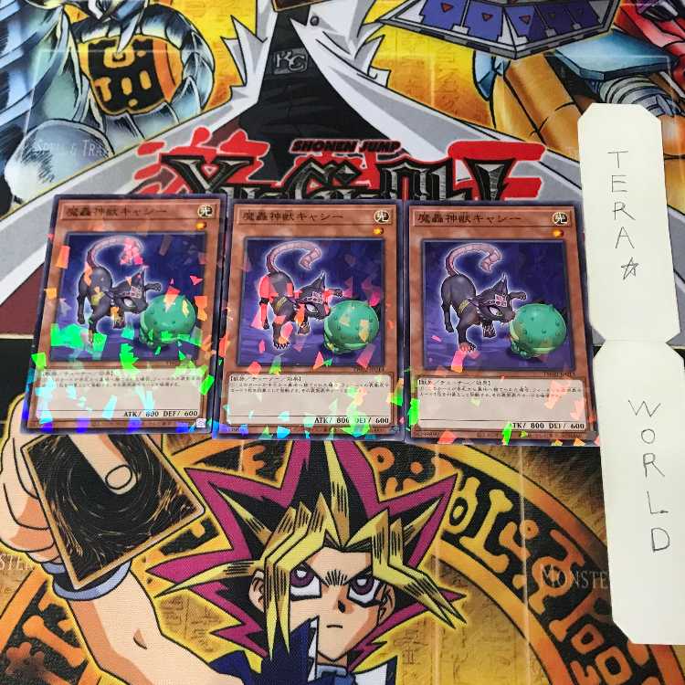 魔轟神獣キャシー TW02 2 ノーマルパラレル 効果 3枚セット てら 3枚