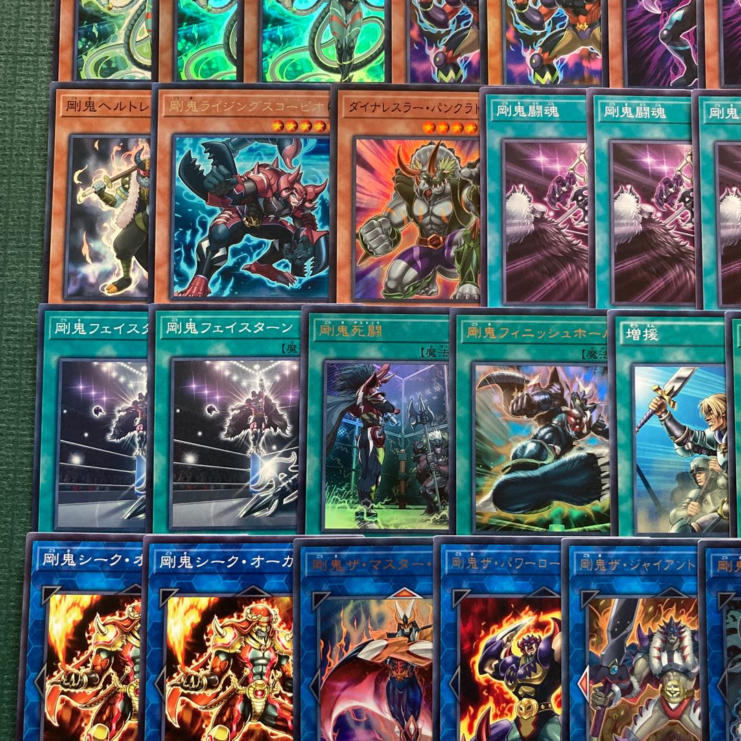 Yu-Gi-Oh Tsuyoki Deck Gouki Suprex The Tyrant Ogre The Great Ogre Finish Hold Gouki Cage Match Gouki Re-Match 1枚