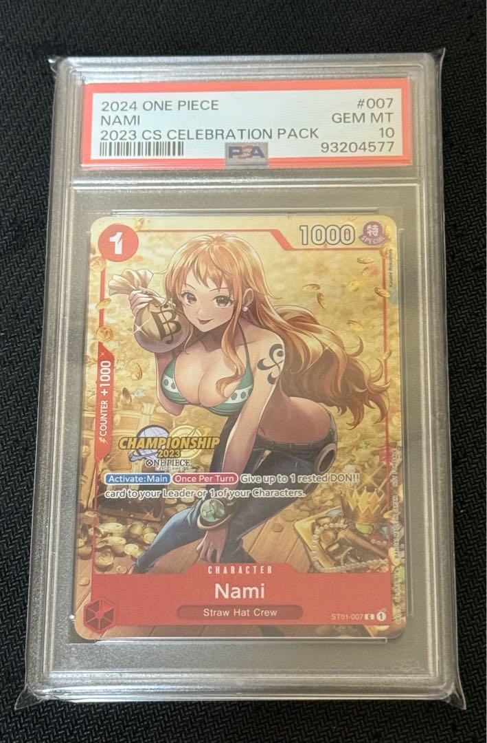 ワンピースナミ PSA10 英語版