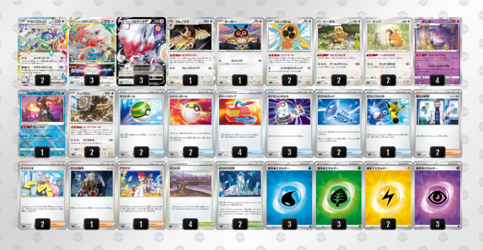 The winning deck of the tournament! Terrapagos Deck! Full-fledged constructed! Preconstructed deck! Pokéka Deck! Pokémon Cards!