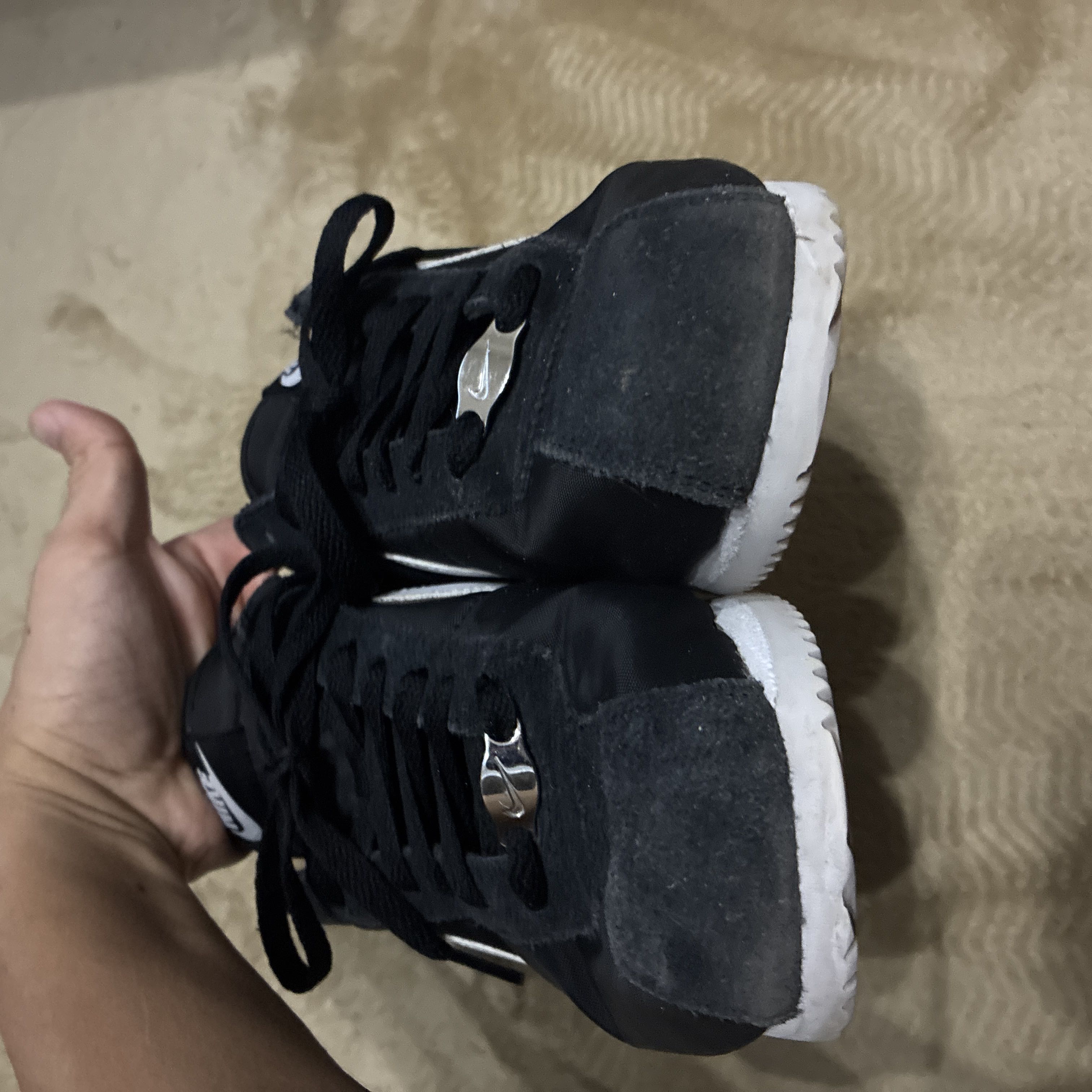 Nike Cortez Black/White, Size 24.5 cm 24.5cm